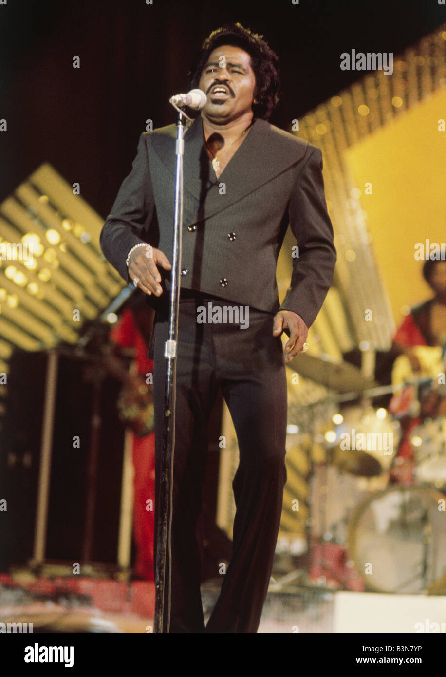 JAMES BROWN US Soul singer about 1976 Stock Photo Alamy