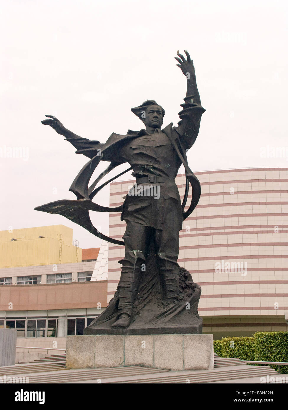statue of xianxinghai,guangzhou,china Stock Photo