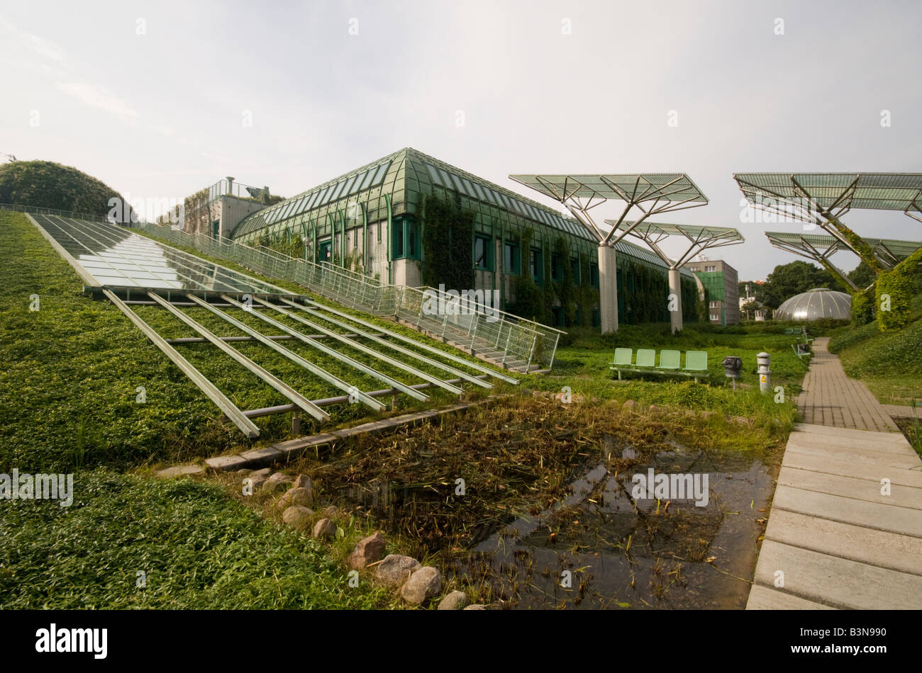 University Library Warsaw Stock Photo Alamy