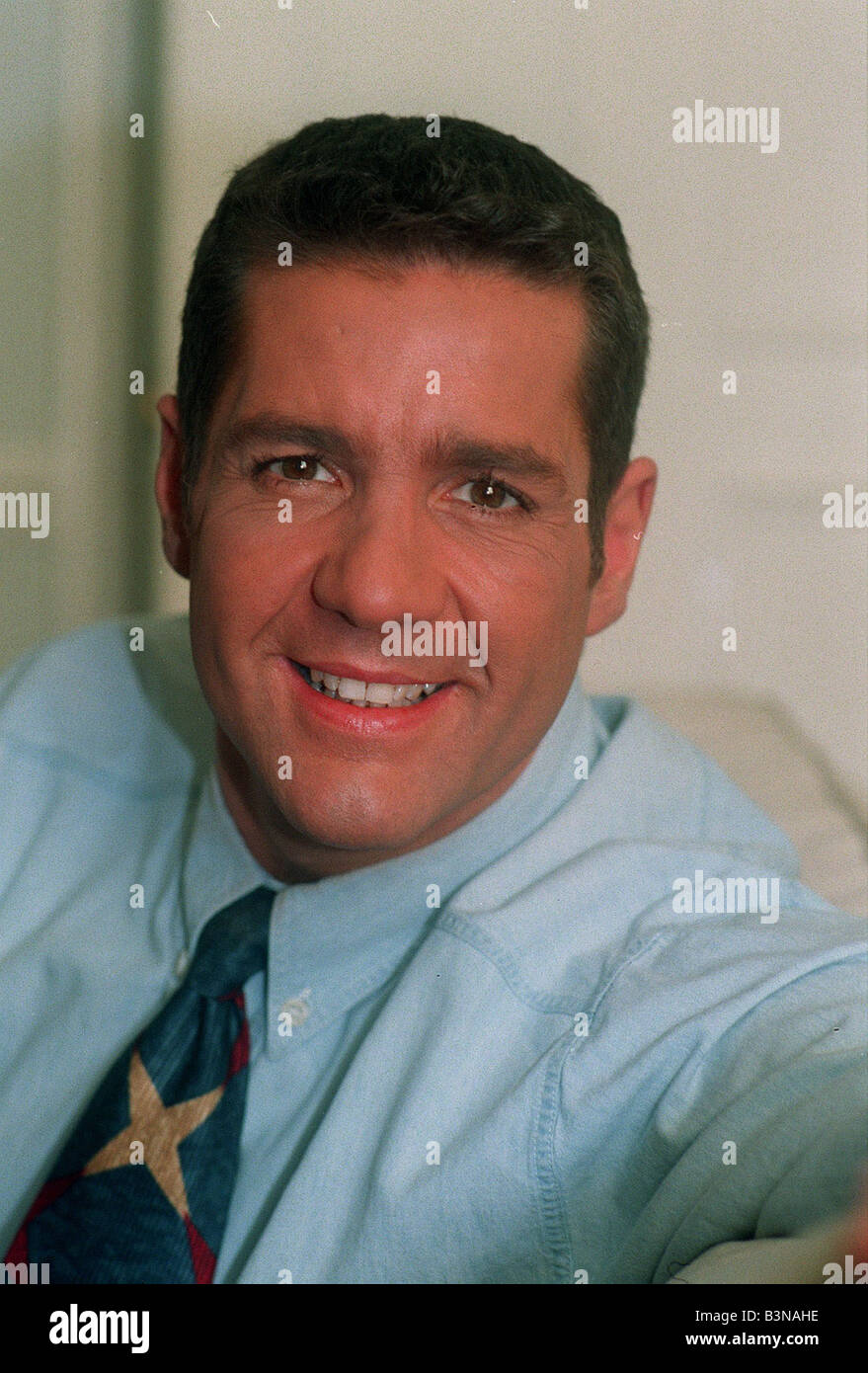 Dale Winton TV Presenter December 97 Presenter of Supermarket Sweep Stock Photo Alamy