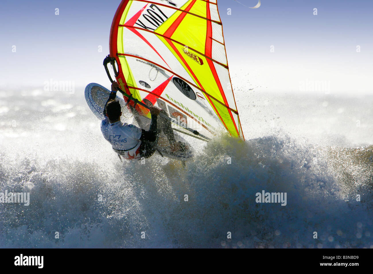 Windsurfing Stock Photo