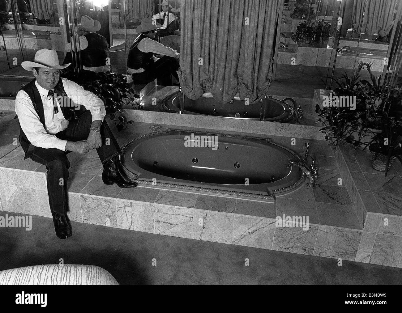 Terry Trippet Texan millionaire who owns Southfork ranch used in Dallas