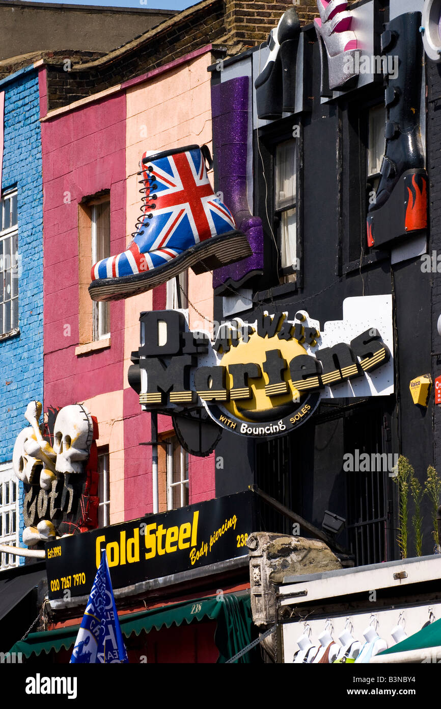 Doc martens camden hi-res stock photography and images - Alamy