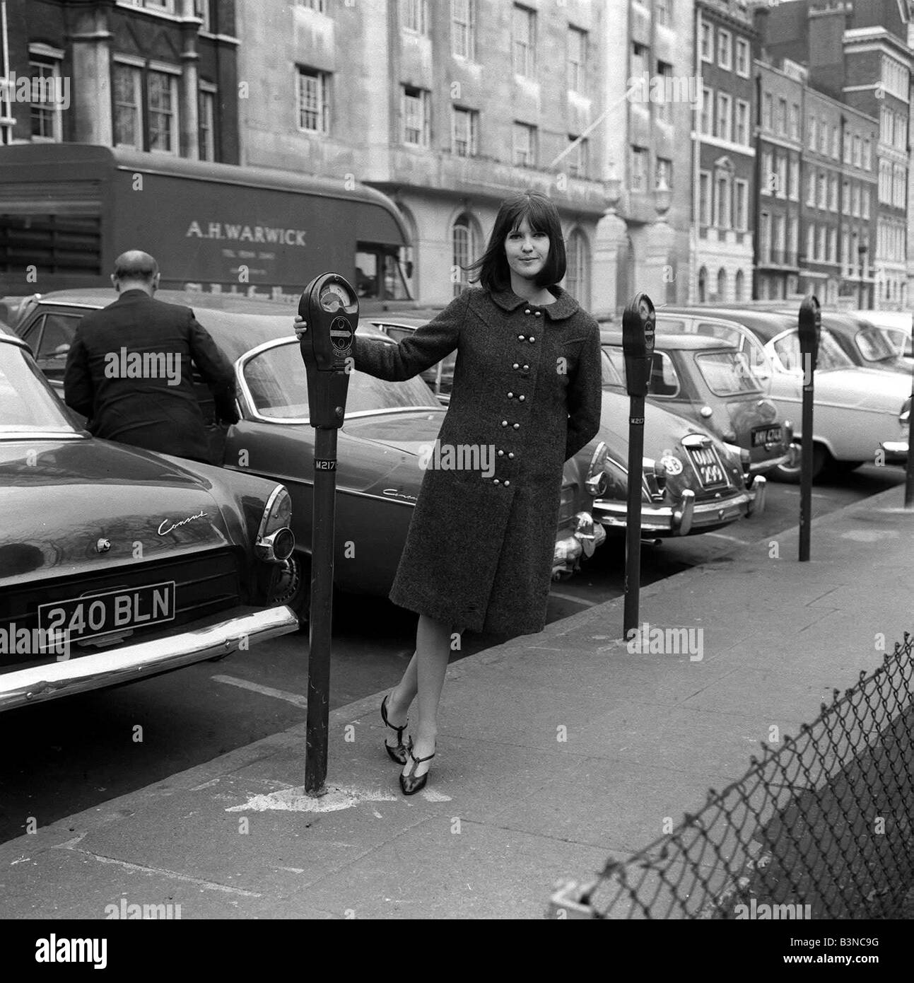 Cathy McGowan TV presenter of Ready Steady Go 1964 y2k Stock Photo