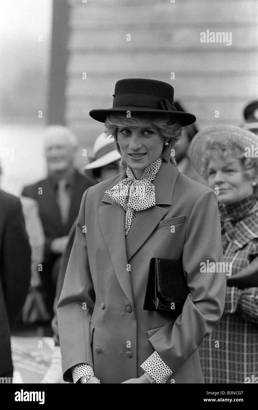 Prince Charles Princess Diana July 1983 Royal Visits Canada Stock Photo ...