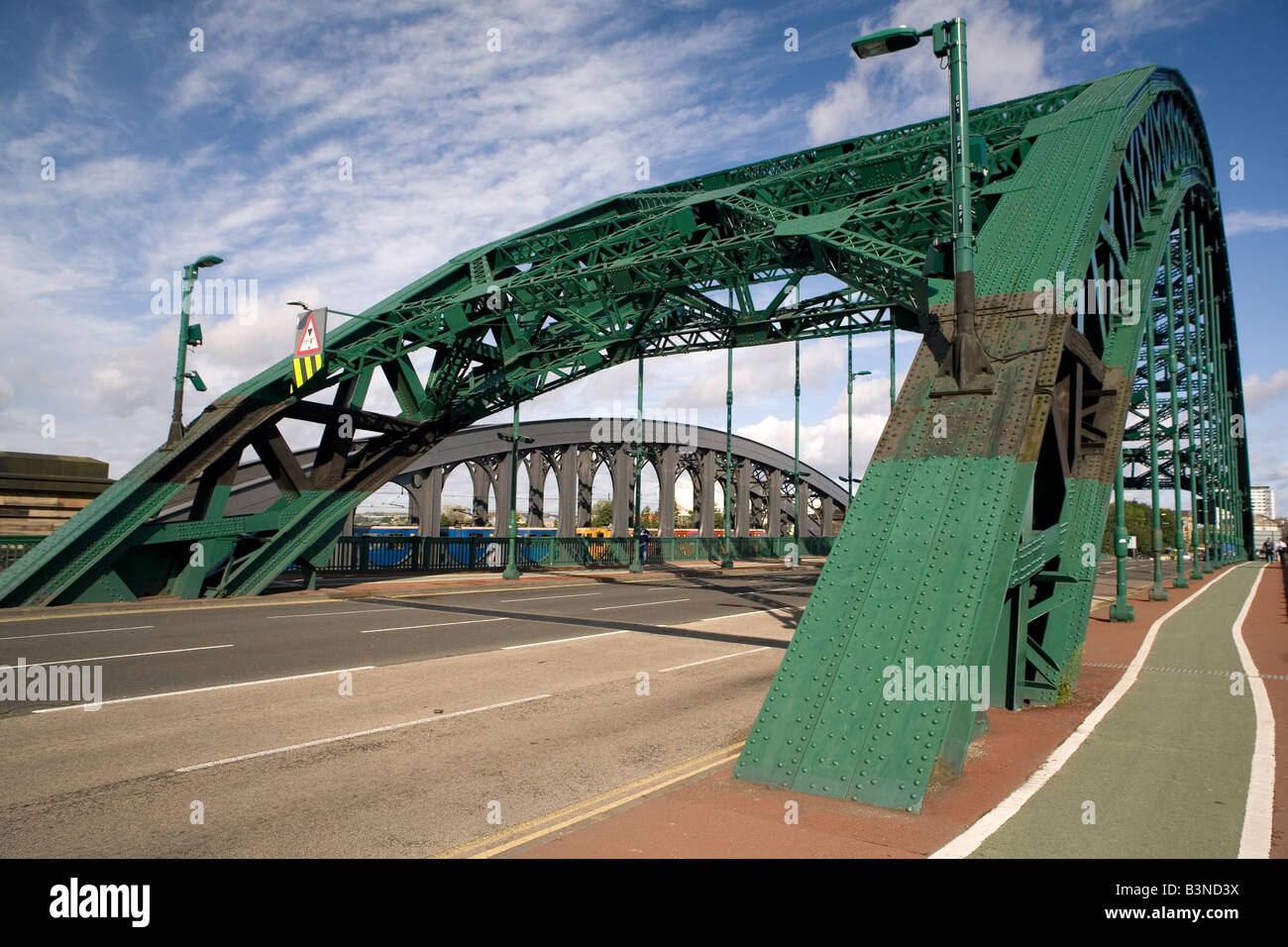 Wearmouth Bridge in Sunderland, England Stock Photo Alamy