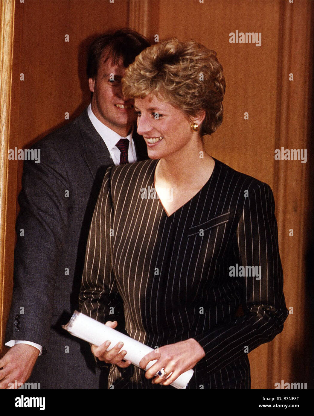 Princess Diana Royalty at the Regents Hotel November 1993 Stock Photo ...