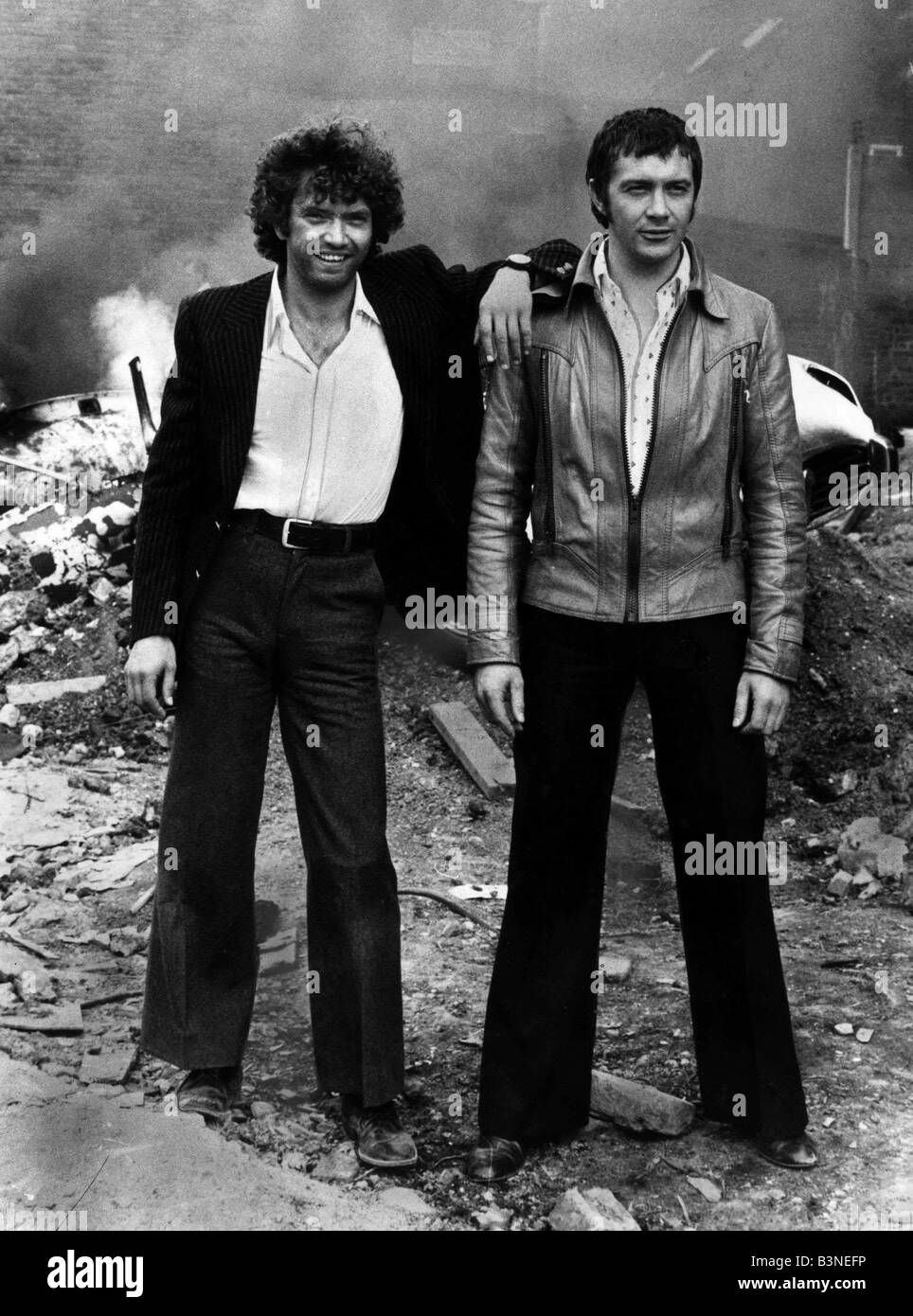 TV Programme The Professionals on set for the making of the new series ...