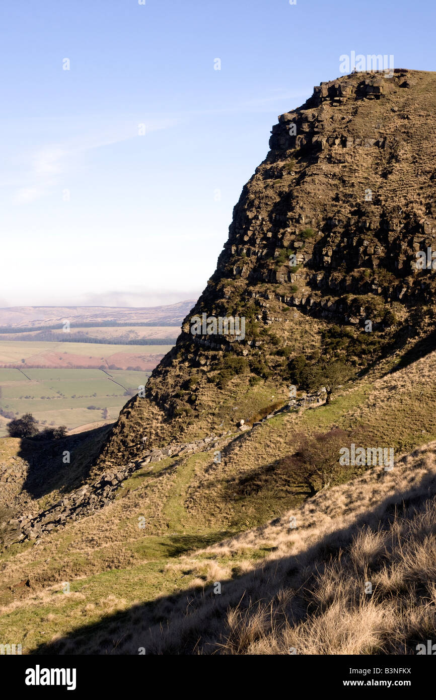 back tor in the english peak district Stock Photo