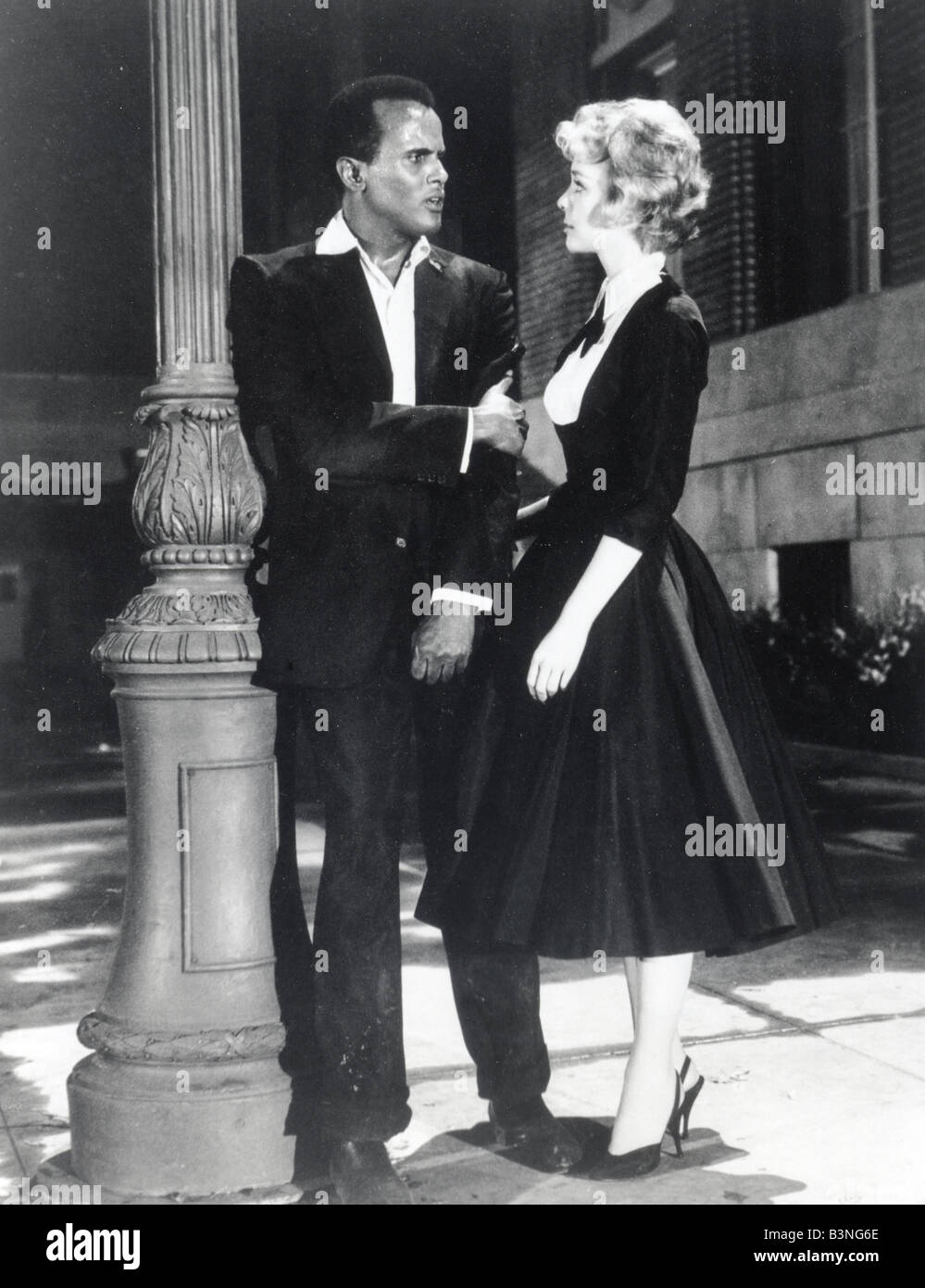 THE WORLDS THE FLESH AND THE DEVIL 1959 MGM film with Harry Belafonte and Inger Stevens Stock Photo