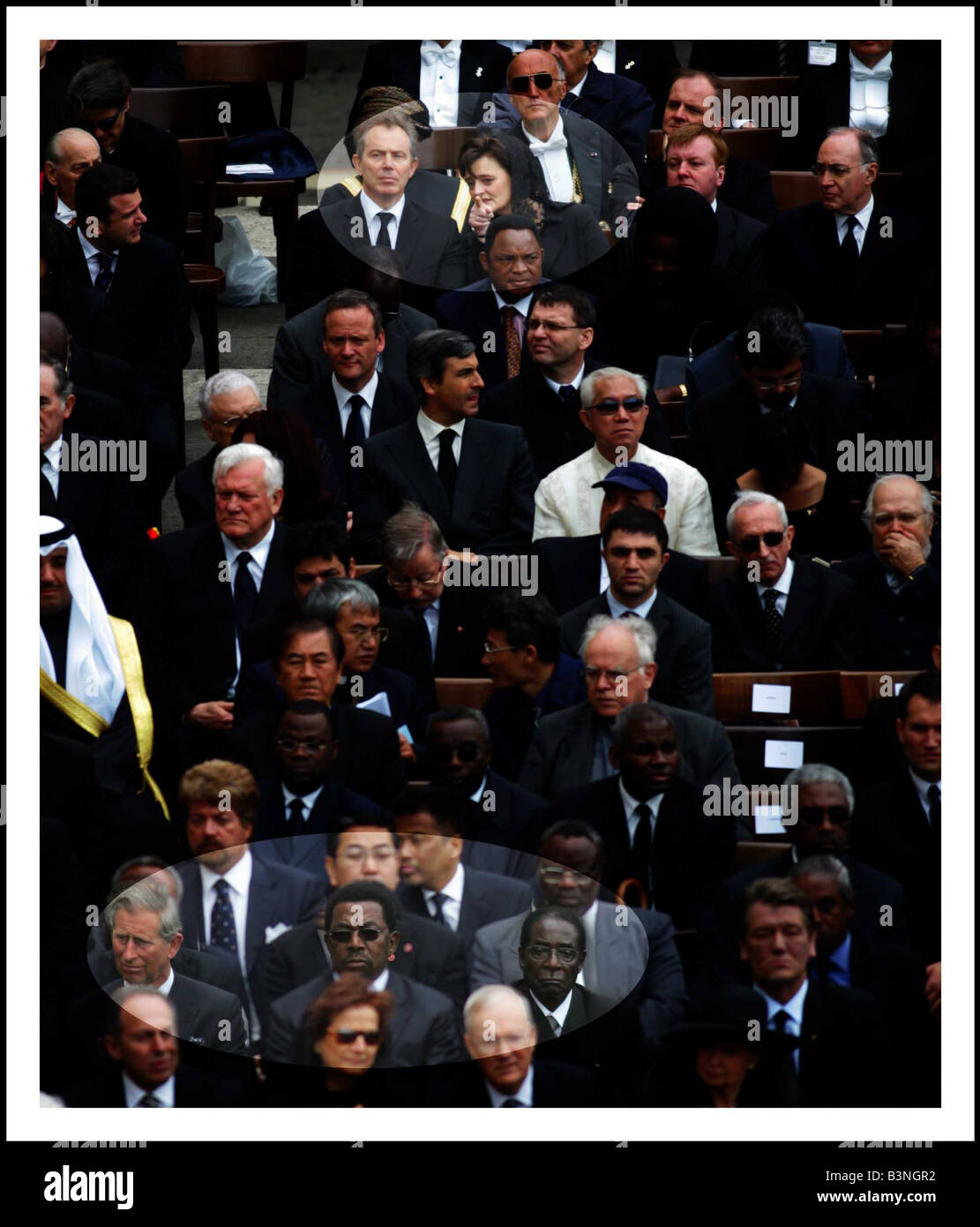Pope John Paul II Funeral In St Peters Sq Rome The Requiem Mass Was