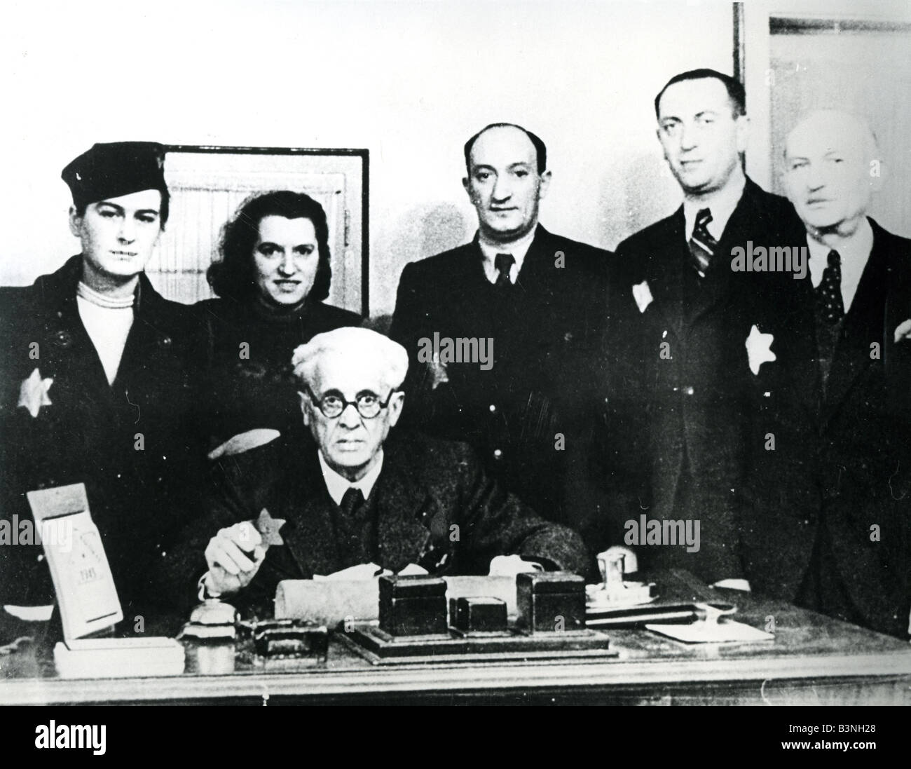 CHAIM RUMBOWSKI and the Jews of Lodz Stock Photo
