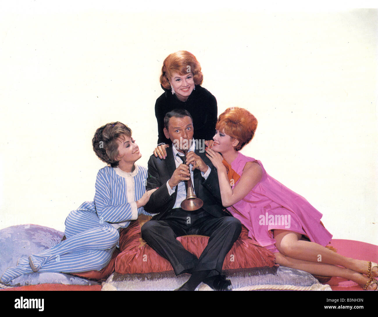 COME BLOW YOUR HORN 1963 Paramount film with Frank Sinatra Stock Photo