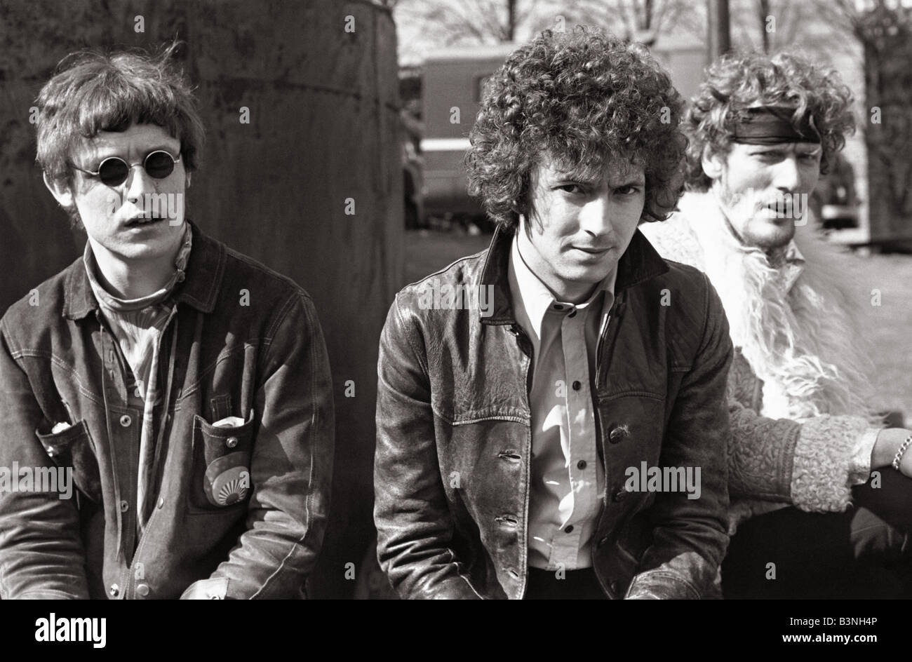 CREAM UK rock group in April 1967. From left Jack Bruce Eric Clapton ...