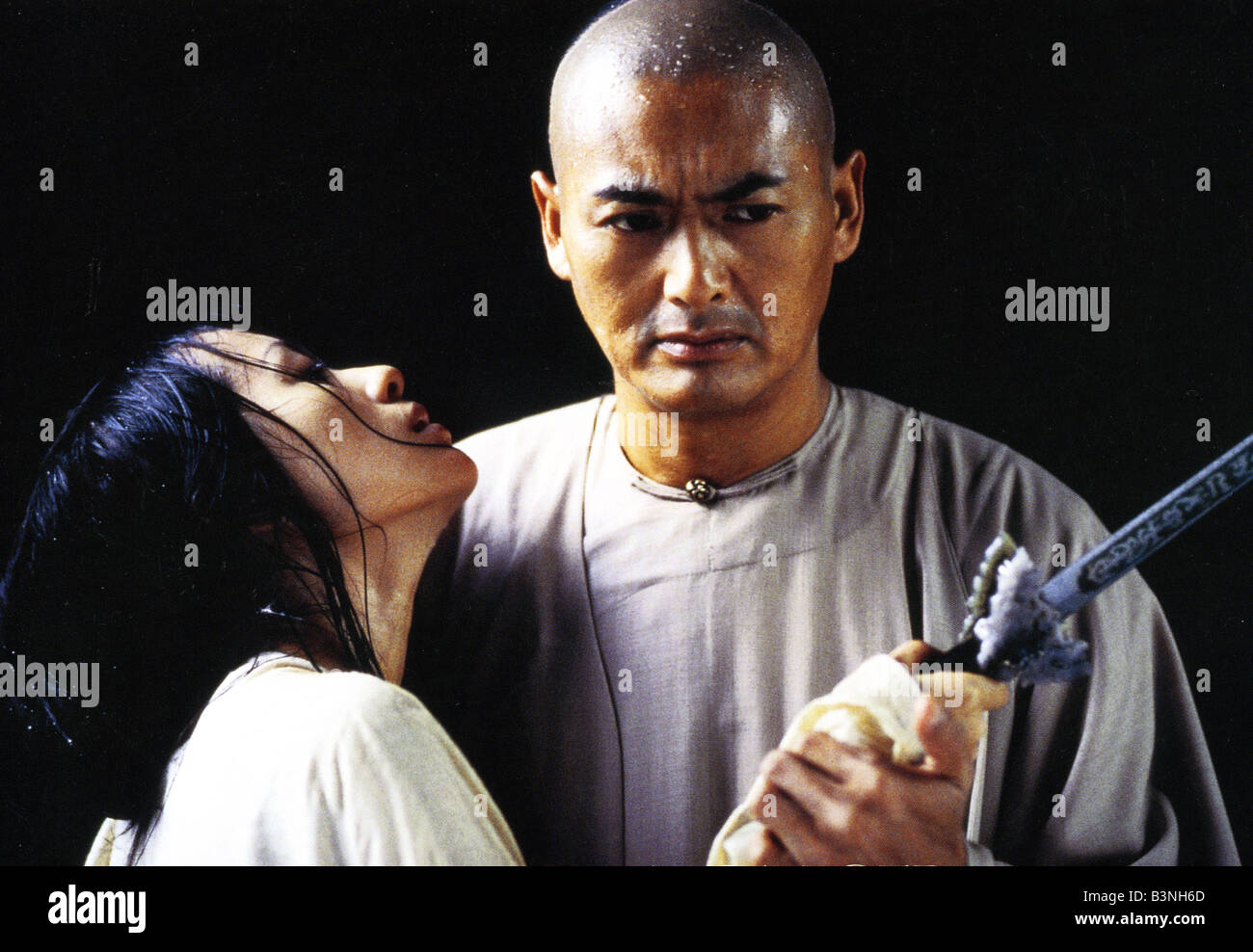 CROUCHING TIGER HIDDEN DRAGON  2000 Columbia/TriStar film with Chow Yun-fat and Michelle Yeoh Stock Photo
