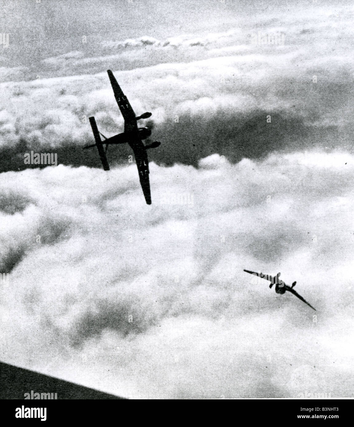JUNKERS Ju 87 Stuka dive bombers of the Nazi German Luftwaffe Stock Photo