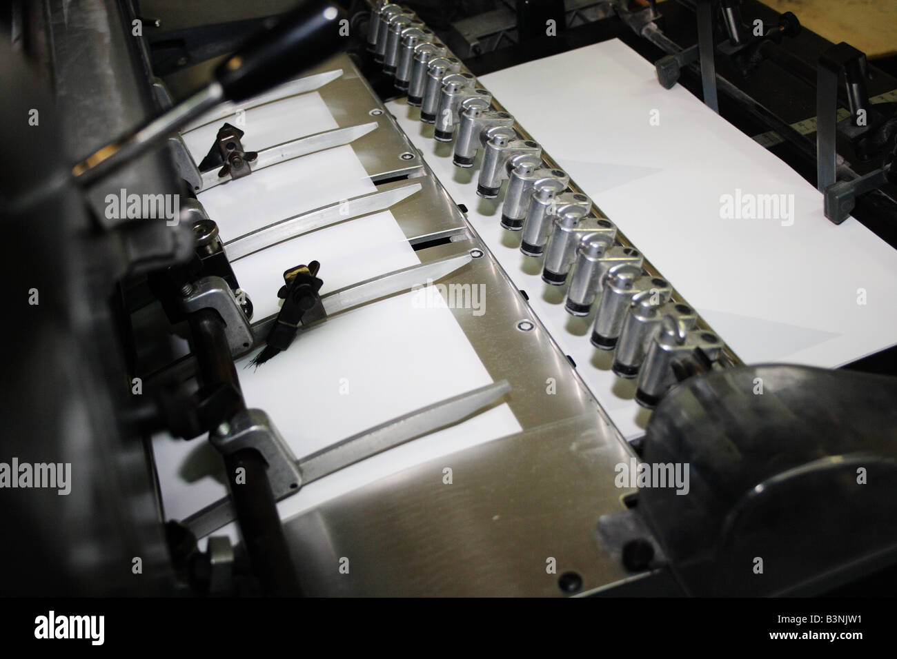 Printing machine Stock Photo