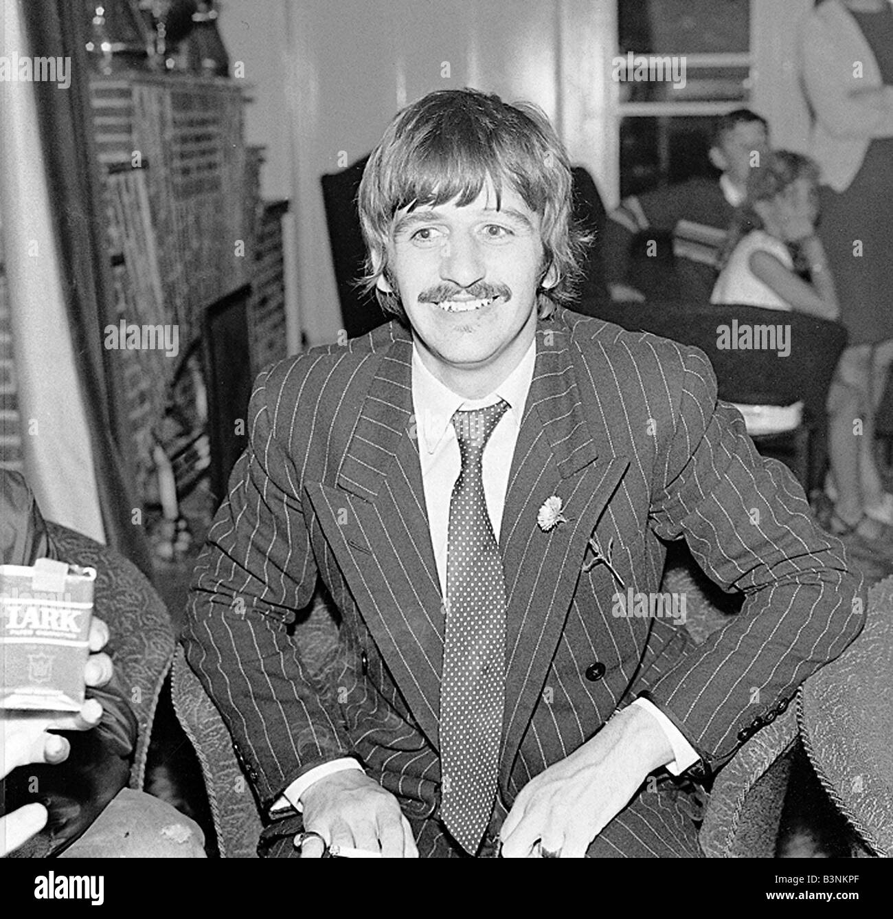 Beatles files 1967 Ringo Starr of The Beatles during the Magical Mystery tour September 1967 Stock Photo