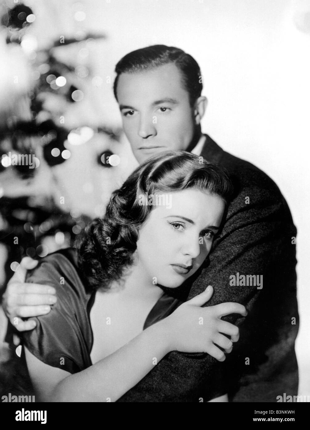 CHRISTMAS HOLIDAY 1944 Universal film with Deanna Durbin and Gene Kelly Stock Photo