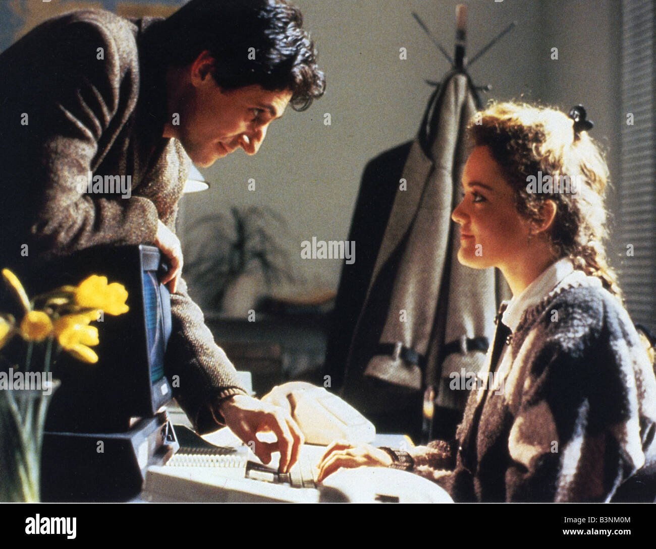 DEFENCE OF THE REALM  1985 Rank/Enigma film with Gabriel Byrne and Greta Scacchi Stock Photo