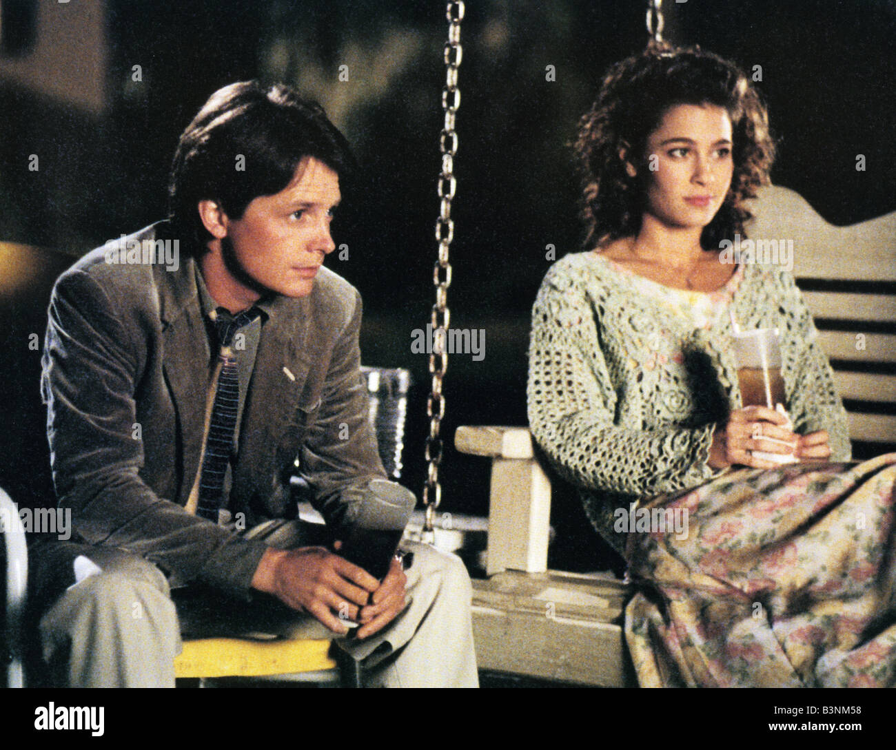 DOC HOLLYWOOD  1991 Warner film with Michael J Fox and Julie Warner Stock Photo