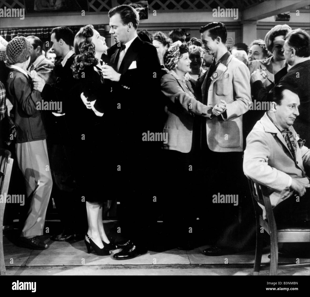 HERS TO HOLD   1941 Universal film with Deanna Durbin and Joseph Cotten Stock Photo