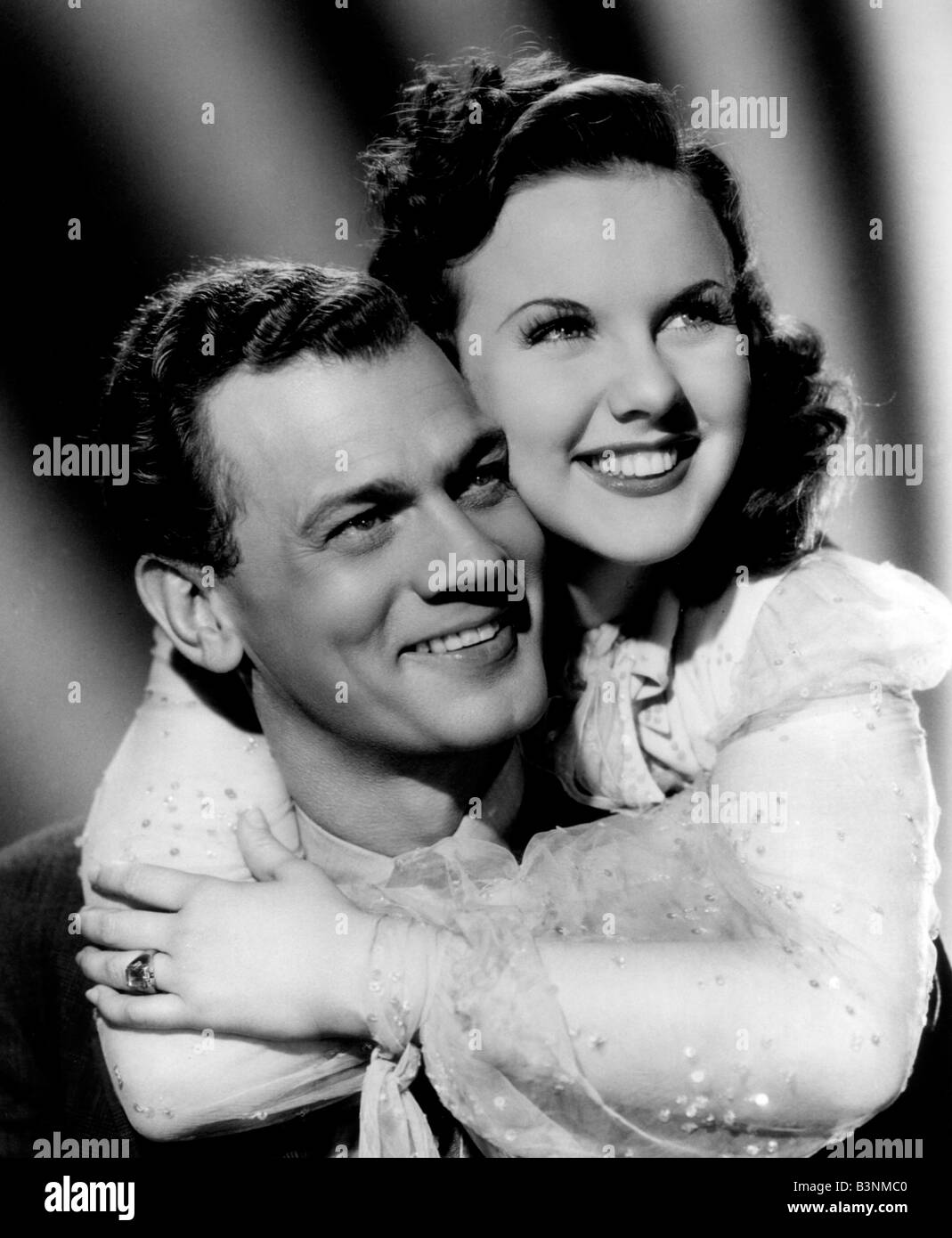 HERS TO HOLD   1941 Universal film with Deanna Durbin and Joseph Cotten Stock Photo