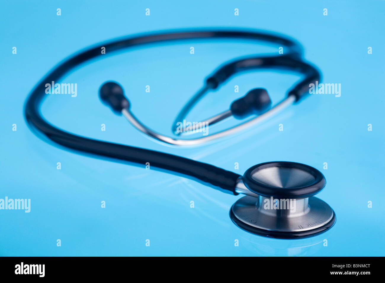 Stethoscope, close-up Stock Photo