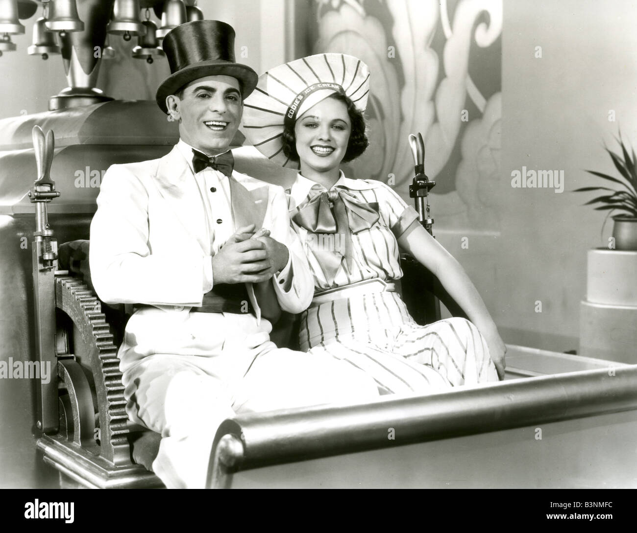 KID MILLIONS  1934 Samuel Goldwyn film with Eddie Cantor and Ethel Merman Stock Photo