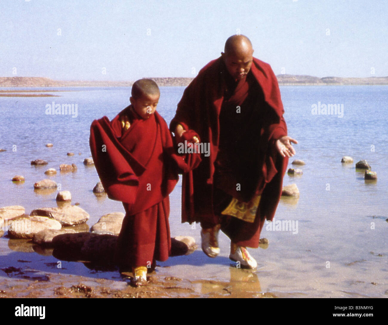 KUNDUN  1997 Buena Vista/Touchstone film biopic of the Dalai Lama Stock Photo