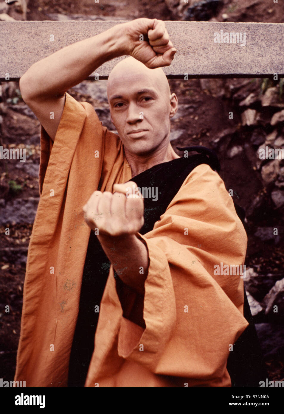 KUNG FU -  US TV series with David Carradine which ran from 1972 to 1975 Stock Photo