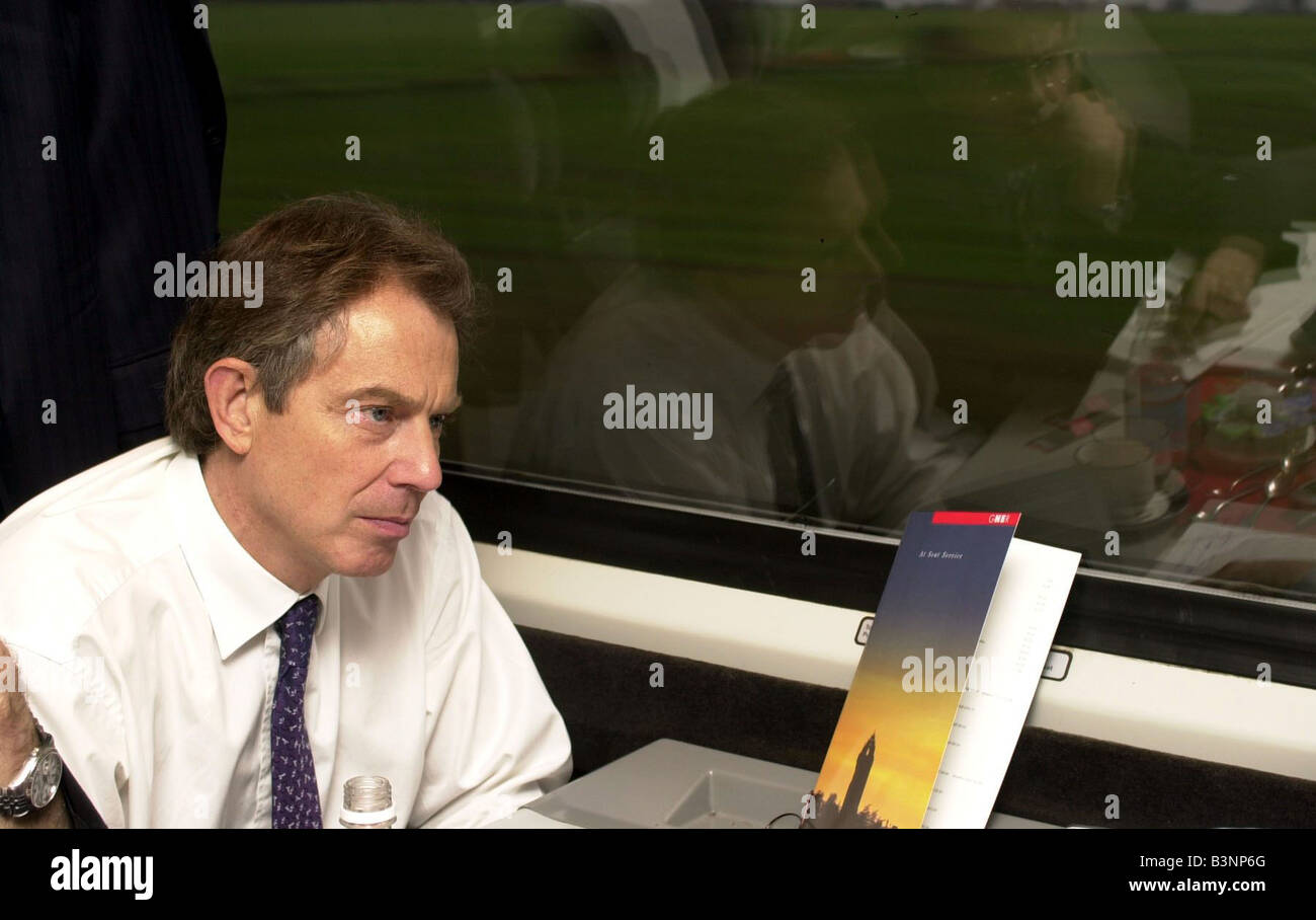 Prime Minister Tony Blair January 2002 Stock Photo - Alamy