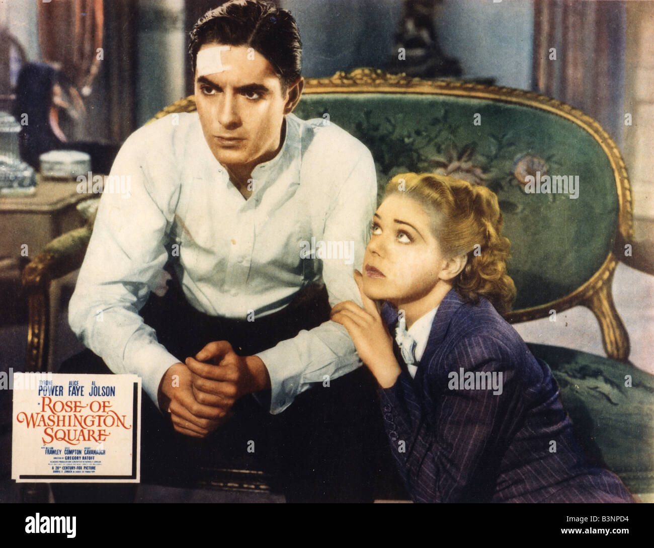 ROSE OF WASHINGTON SQUARE 1939 TCF film with Tyrone Power and Alice Faye  Stock Photo - Alamy