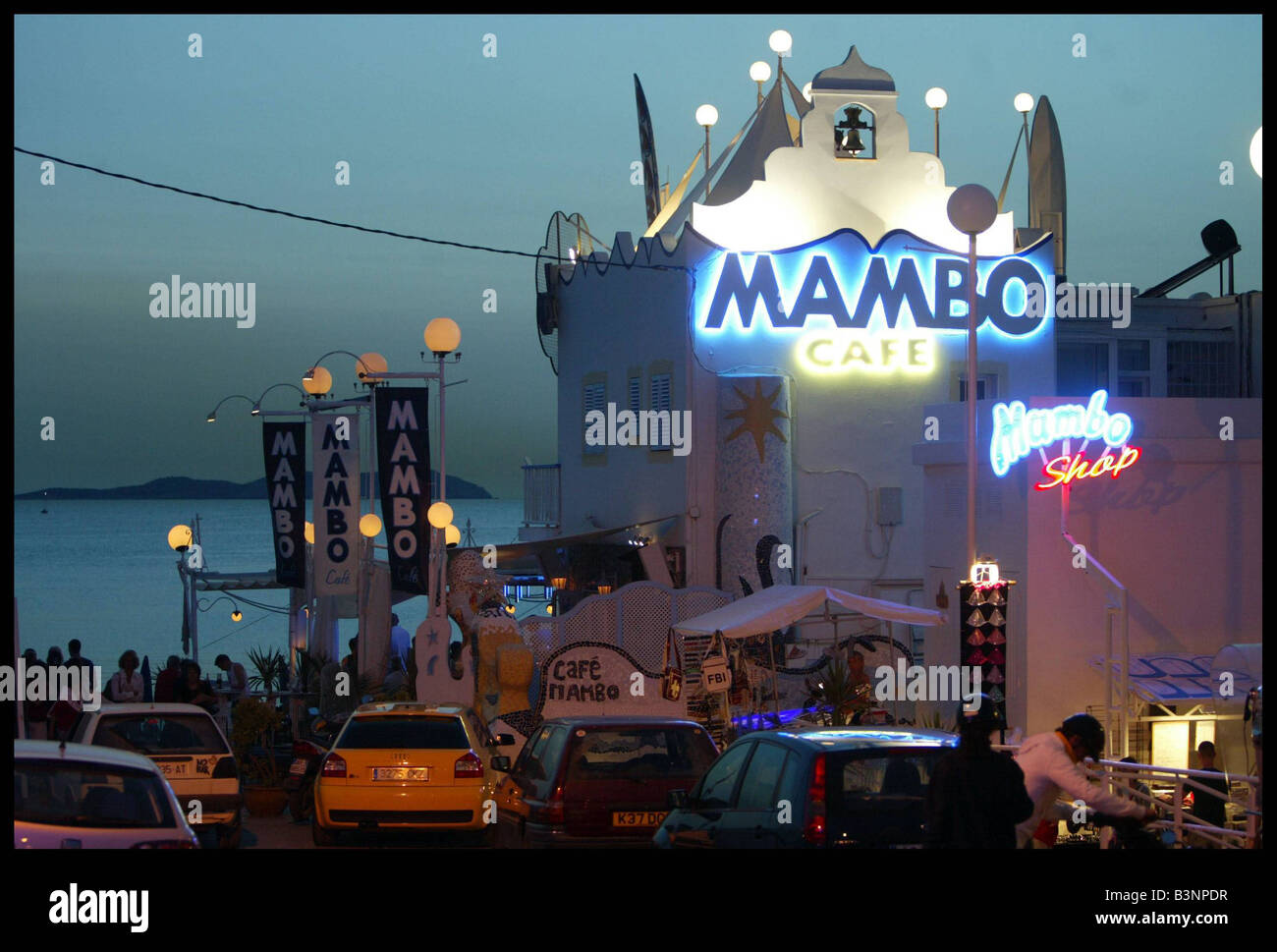 The Mambo Cafe Ibiza where Radio 1 Dj Pete Tong will be playing all summer  in Ibiza June 2004 Stock Photo - Alamy