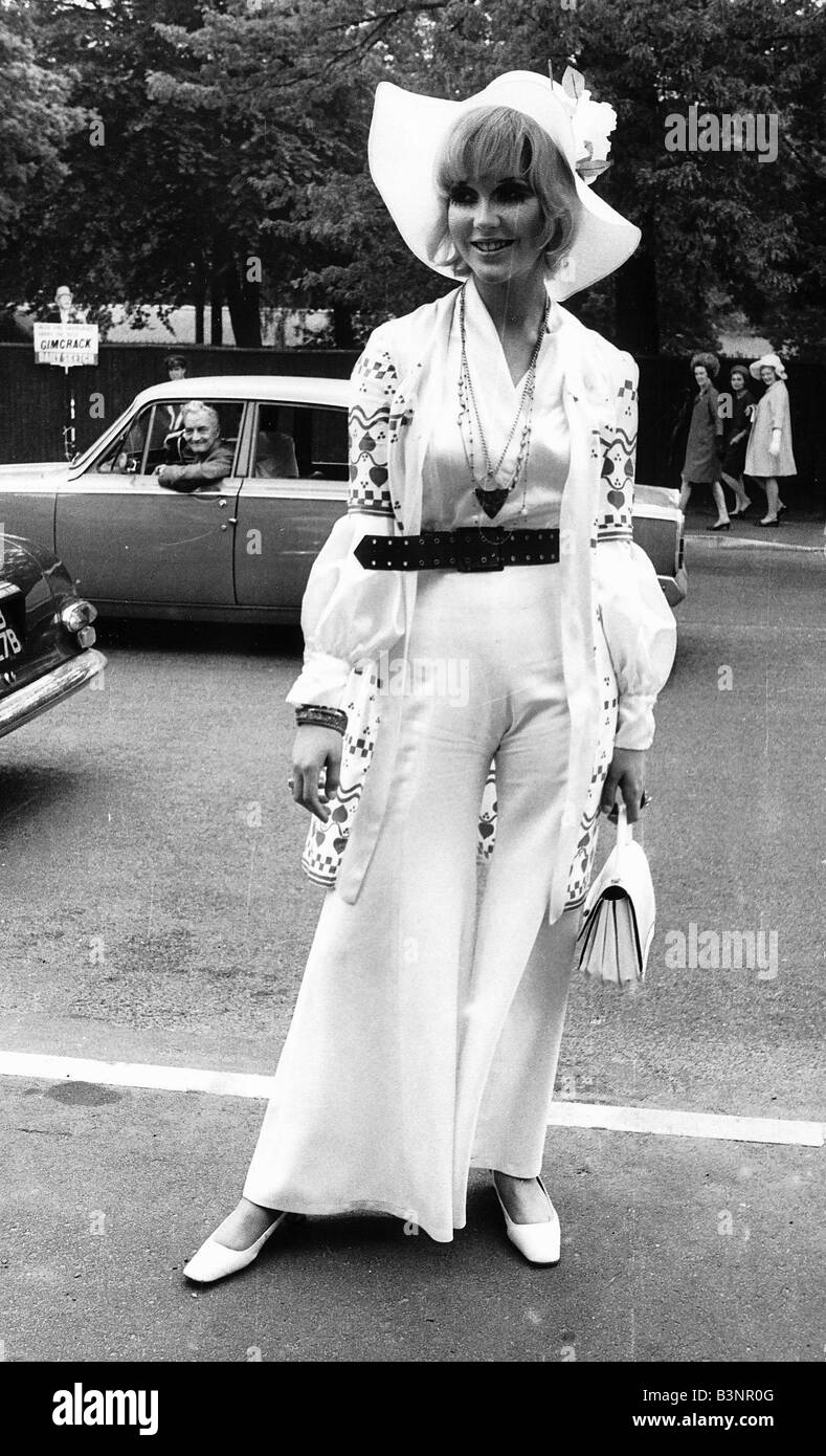Jayne Harries Show Jumper at Royal Ascot in June 1968 Not allowed in to the Royal Enclosure in