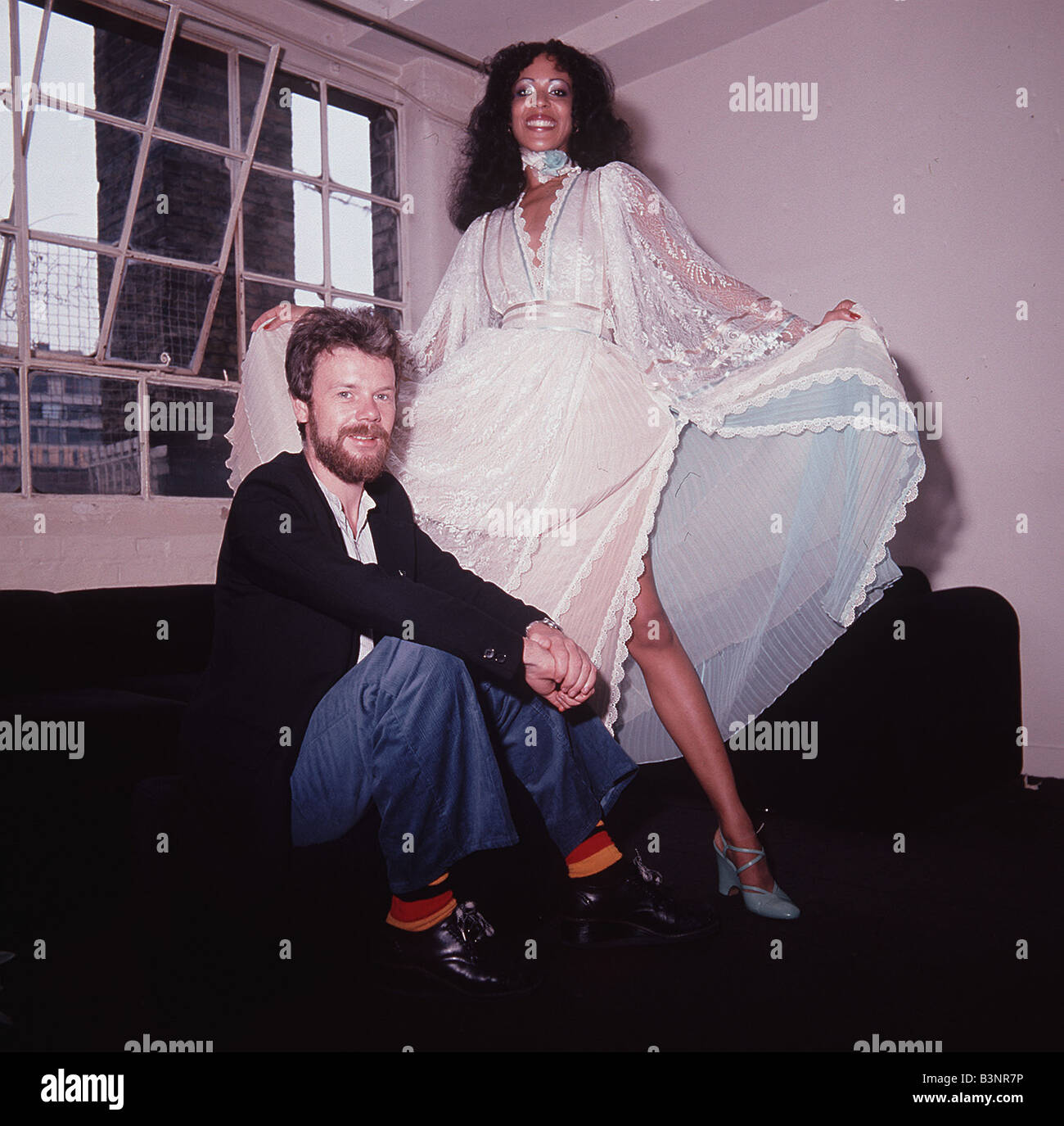 Fashion designer Bill Gibb 1981 Stock Photo - Alamy