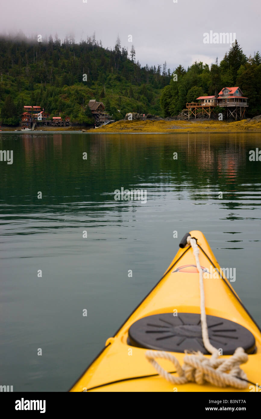 Kayaking in Halibut Cove Kachemak Bay near Homer Alaska model released