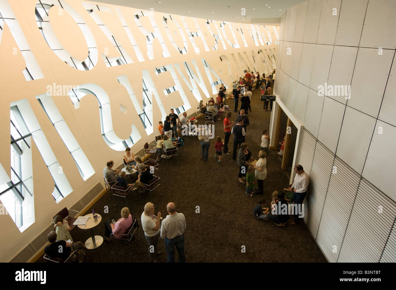Wales Millennium Centre Interior High Resolution Stock Photography and Images Alamy