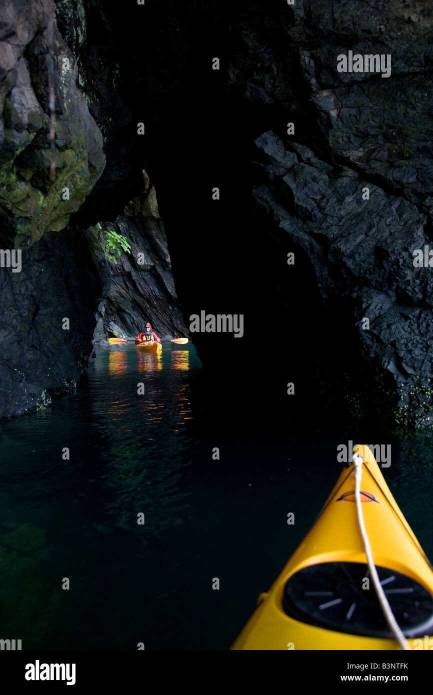 Kayaking Kachemak Bay State Park Halibut Cove Kachemak Bay near Homer