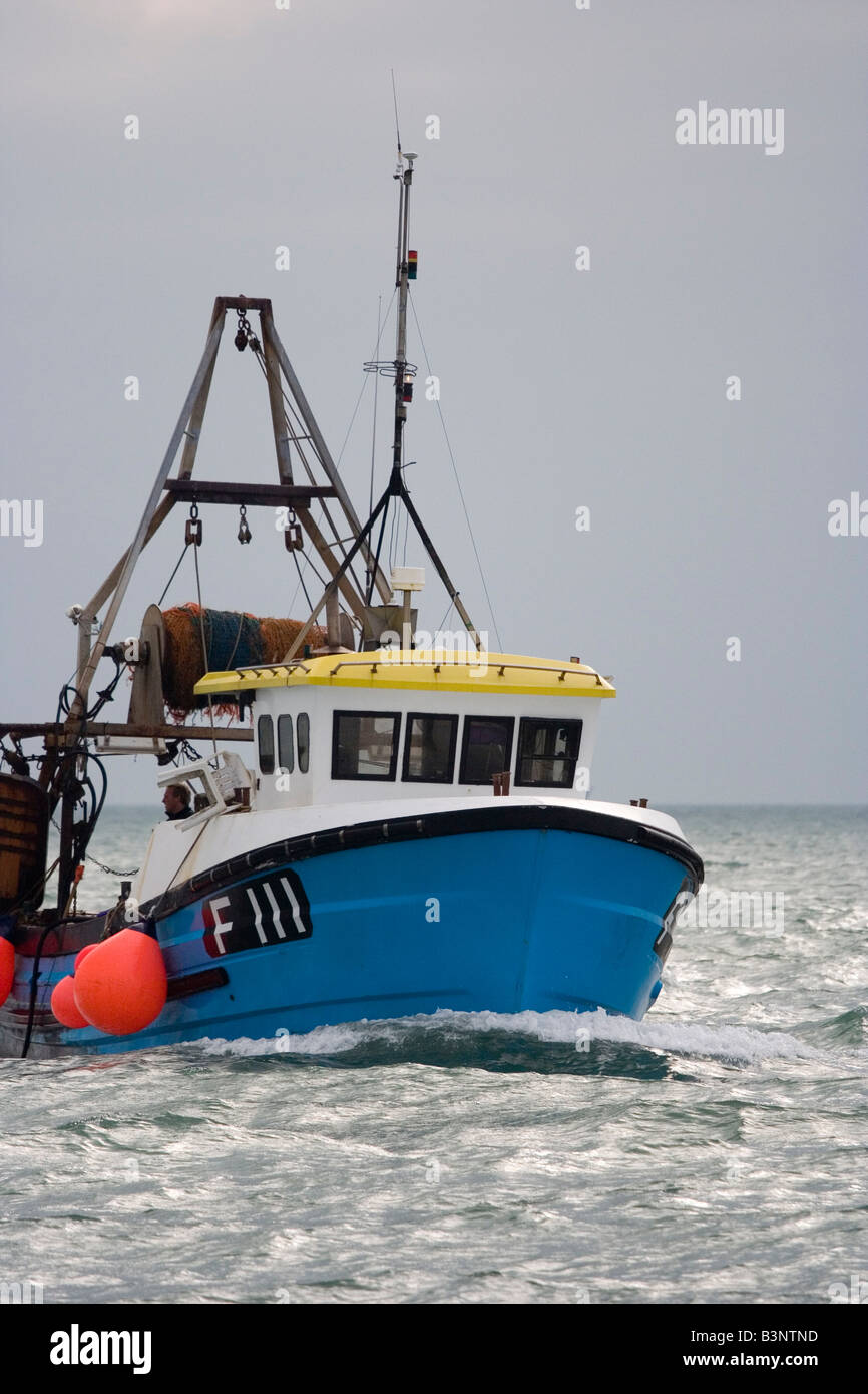 Fishing trawler at sea hires stock photography and images Alamy
