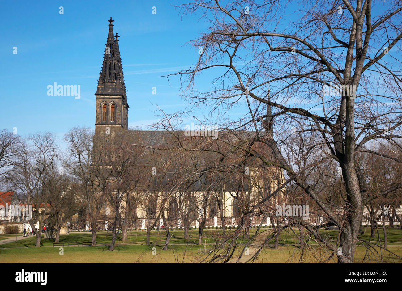 Church of St Peter and Paul, Vysehrad fortress, Prague, Czech Republic