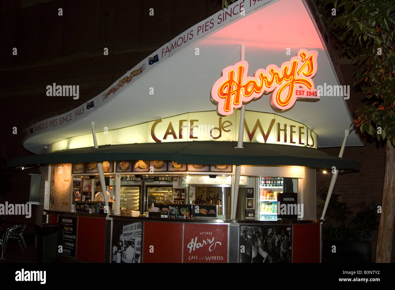 Harry's Cafe de Wheels Sydney Australia Stock Photo - Alamy