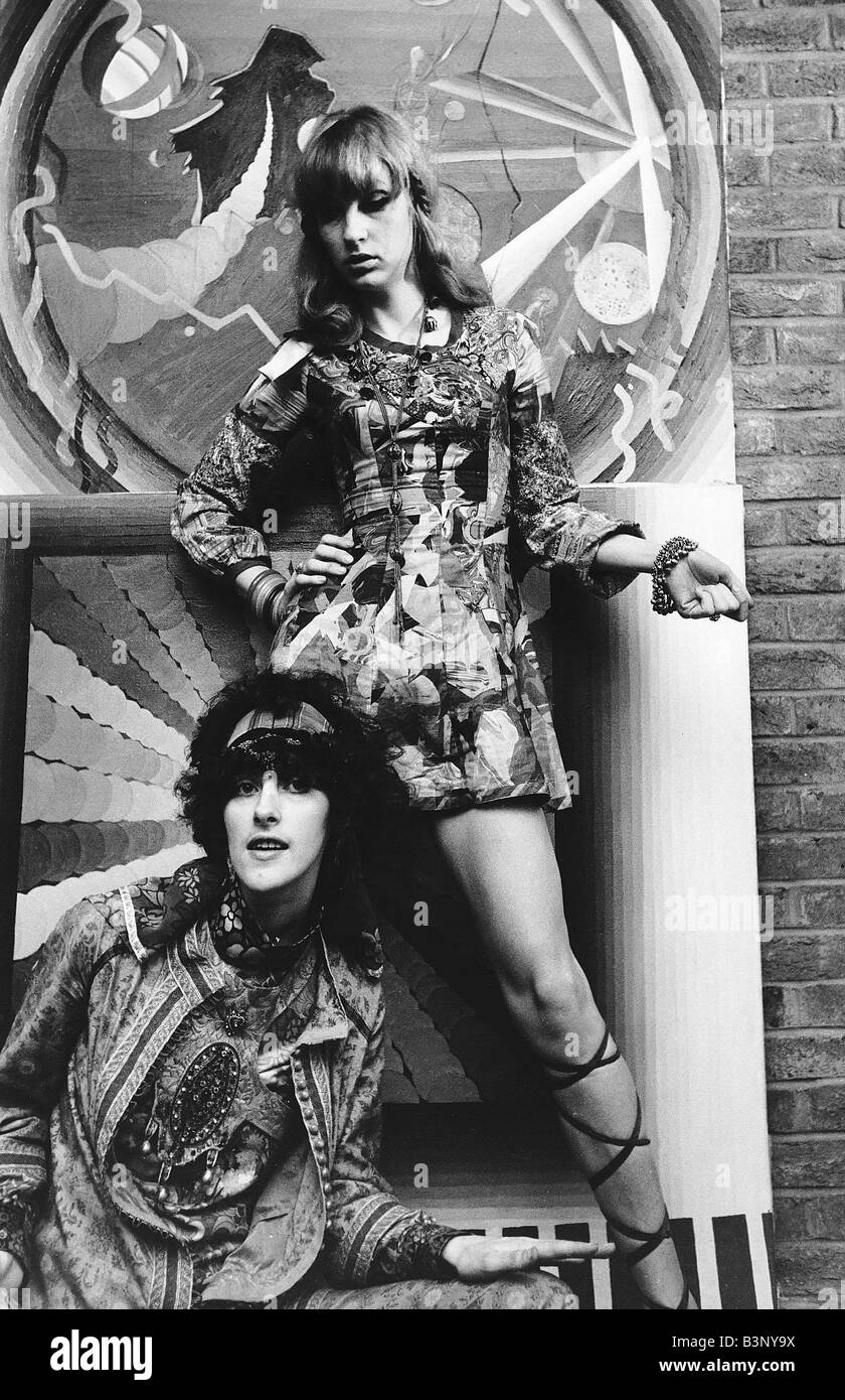 Hippies fashion August 1967 Stock Photo Alamy