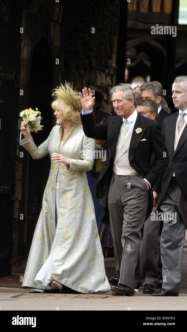 Wedding of HRH Prince Charles and Camilla Parker Bowles at Windsor ...