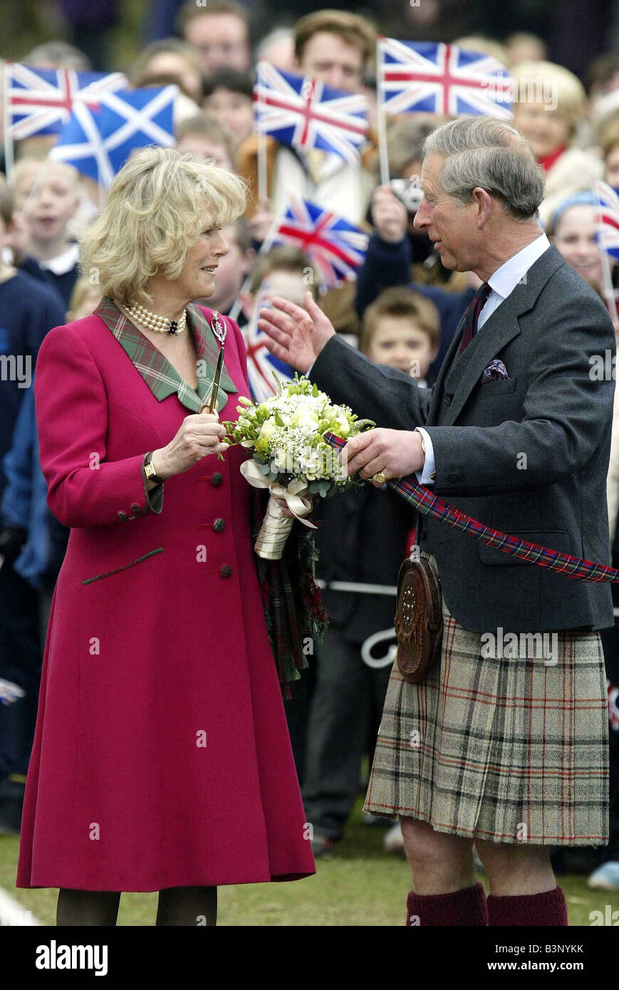 Charles And Camilla Open The New Childrens Playground At Ballater 