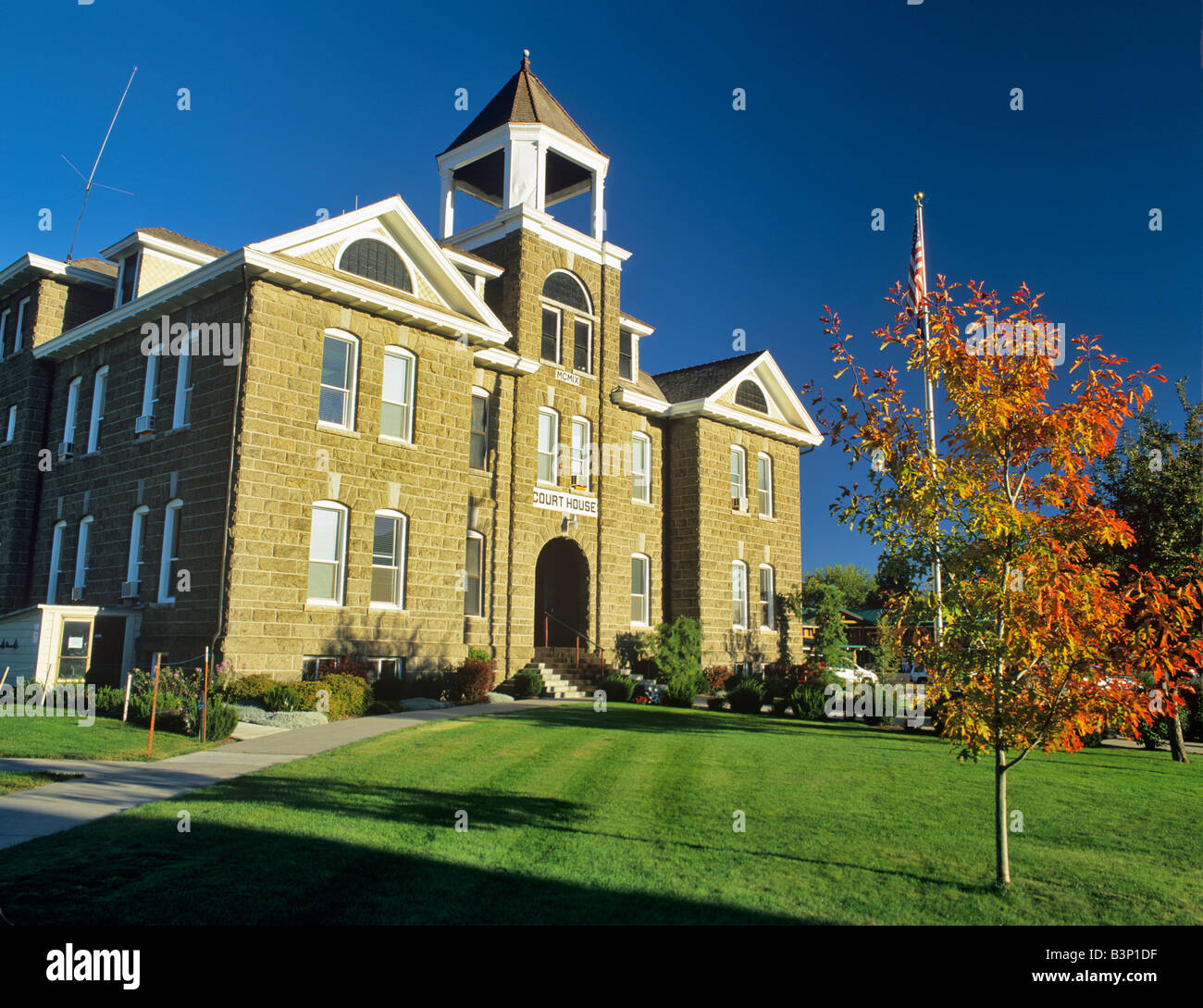 Wallowa County Courthouse Enterprise Oregon Stock Photo Alamy