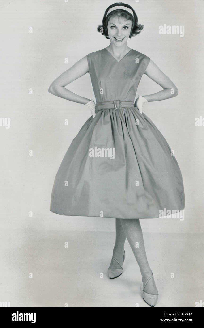 50s pinafore dress