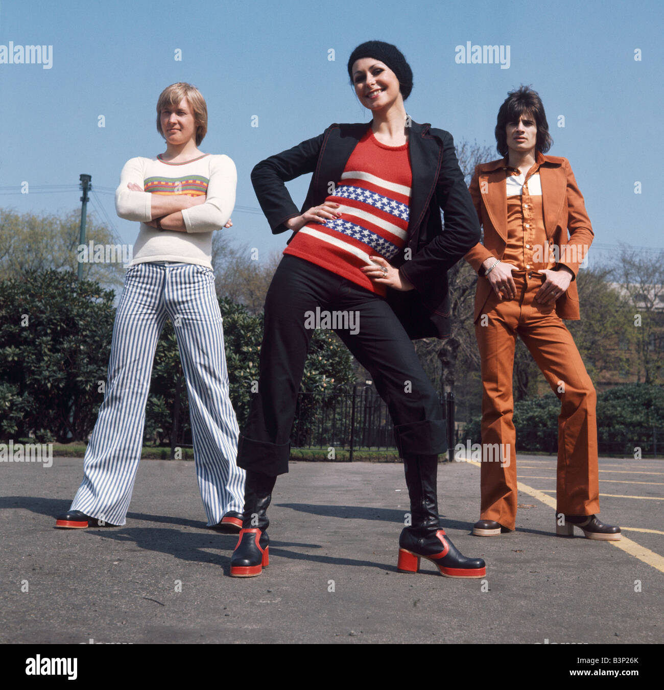 men in platform shoes