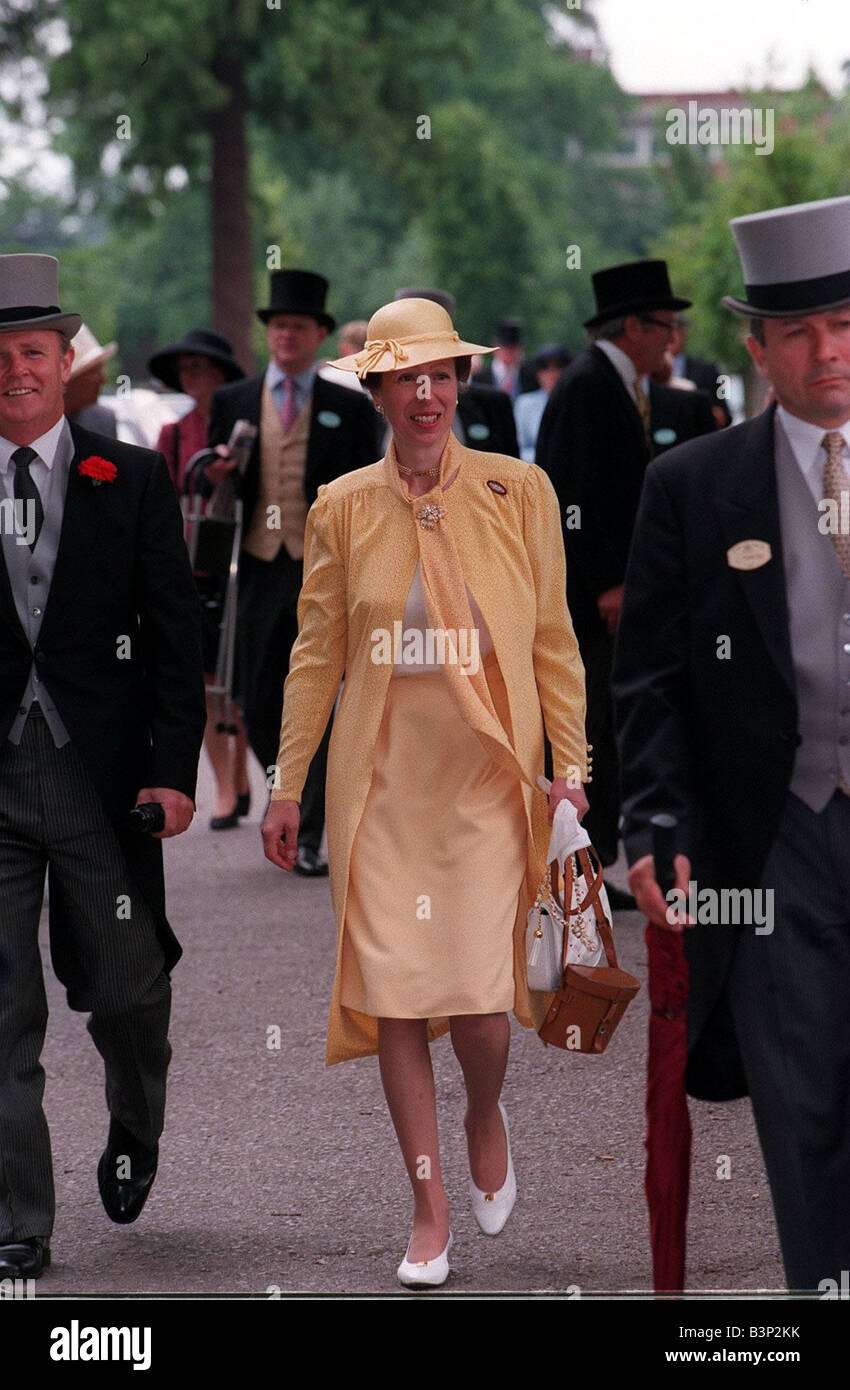 Princess anne royal royal ascot hi-res stock photography and images - Alamy