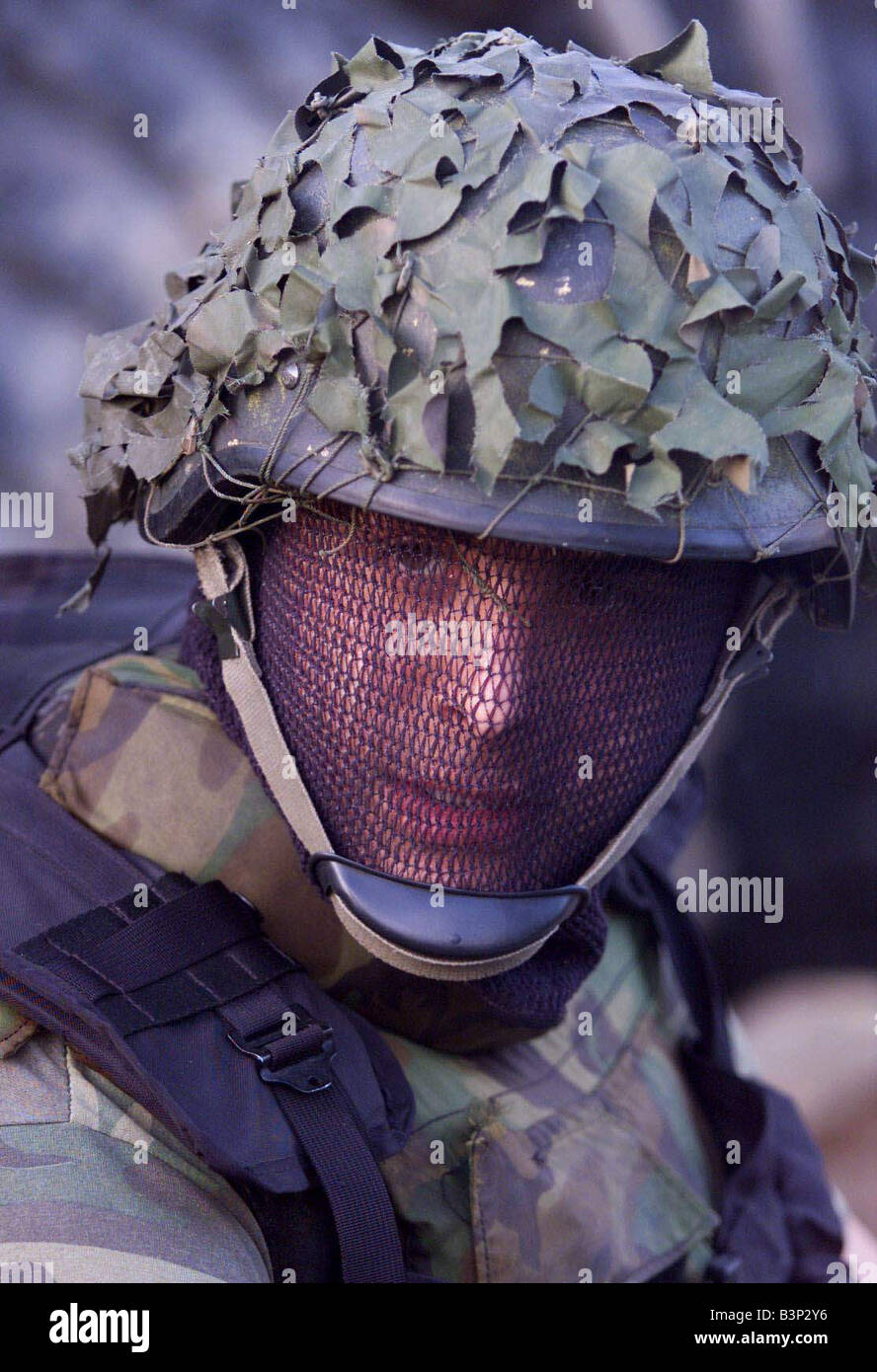 Tetevo Macedonia March 2001 The Elite Special Forces of Macedonian Army